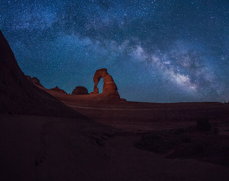 Arches National Park Milky Way Night Photography