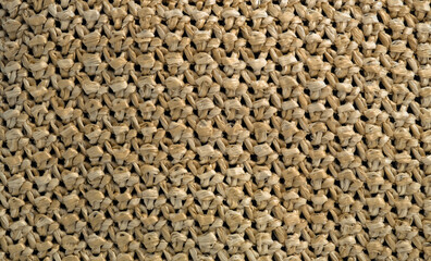 Seamless Fabric Jute Texture Pattern Closeup. sackcloth blank textured textile background for design.
