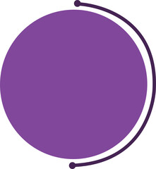 Circle logo template vector shape