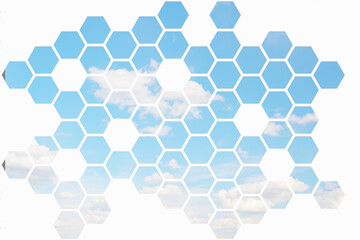 futuristic nature background