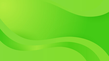 Abstract green background. Vector abstract graphic design banner pattern background template.