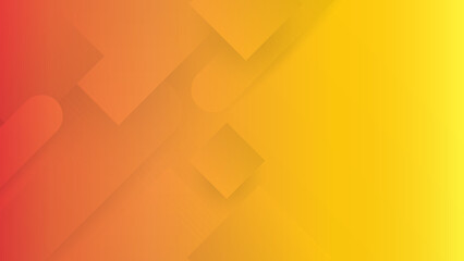 Abstract yellow orange background. Vector abstract graphic design banner pattern background template.