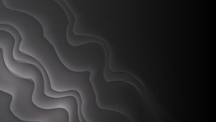 Abstract black background. Vector abstract graphic design banner pattern background template.
