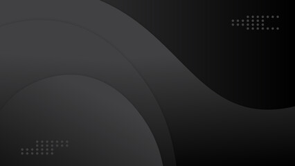 Abstract black background. Vector abstract graphic design banner pattern background template.