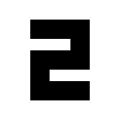 number glyph icon