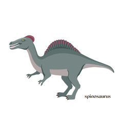 Fototapeta premium Hand drawn cartoon Dinosaur Spinosaurus