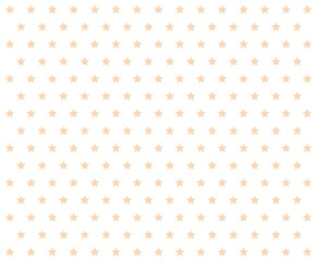 Seamless pattern with pink stars on white background, simple banner, pink geometric shapes, design for decoration, wrapping paper, print, fabric or textile, lovely card, vector illustration