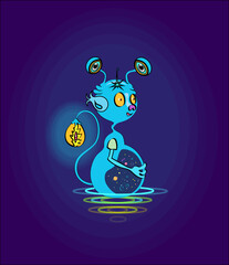 illustration of an background