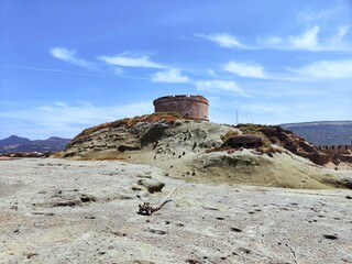 tower of Bosa marina in Sardinia