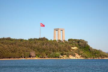 Gallipoli peninsula, where Canakkale land and sea battles took place during the first world war....
