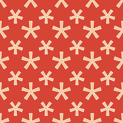 Fototapeta premium seamless pattern summer season star minimalist