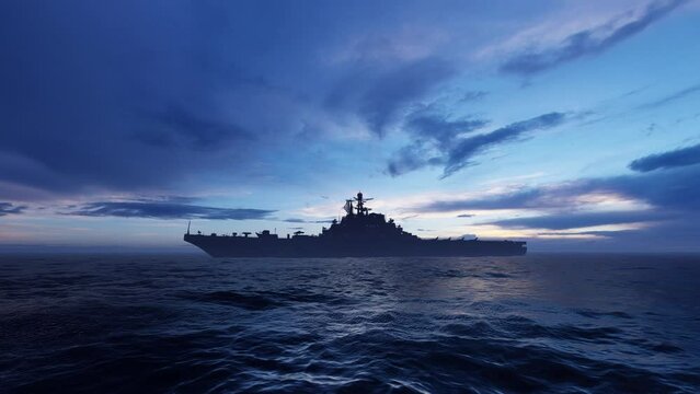 Aircraft Carrier III, 1920*1080 Resolution .09 Second Long.