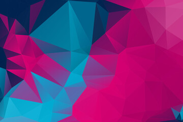 Fototapeta premium Geometric Abstract Background Low Poly Design