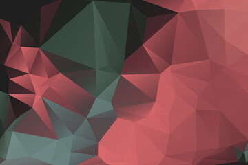 Fototapeta premium Geometric Abstract Background Low Poly Design