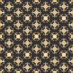 luxury gold ornamental seamless pattern
