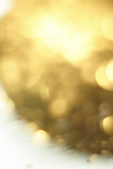 golden blur background