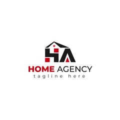 Home Agency Logo Design vector File