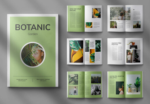 Botanic Magazine Layout