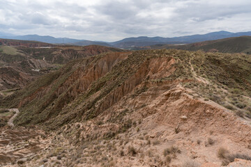 mountainous area in the south of Andalucia