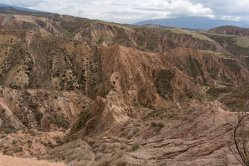mountainous area in the south of Andalucia
