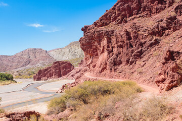 Bolivian canyon near Tupiza,Bolivia