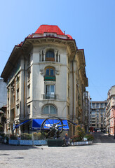 Beautiful building in the historical center of Bucharest