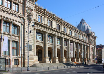 Fototapeta na wymiar Museum of History in Bucharest, Romania