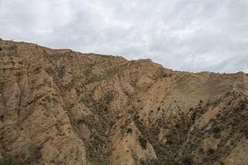 mountainous area in the south of Andalucia
