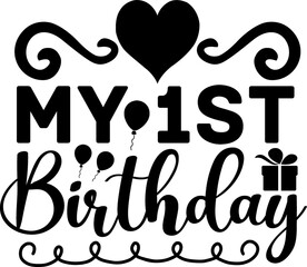 birthday svg design

