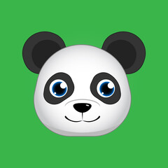 Panda image jpg print, baby shower card. hello panda cartoon illustration, greeting card, kids cards for birthday poster or banner, doodle invitation
