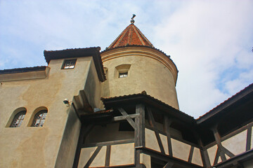 Fototapeta na wymiar Dracula Castle (castle Bran) in Romania