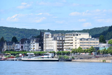 Fototapeta na wymiar Rheinufer Königswinter