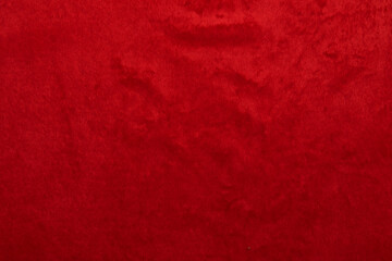 Background texture of red terry cloth. - obrazy, fototapety, plakaty