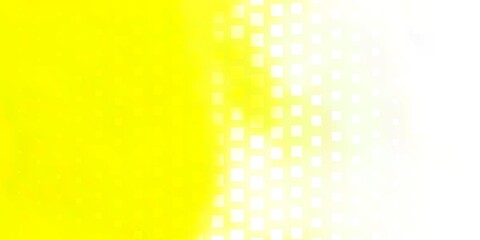 Light Yellow vector background in polygonal style.