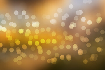 background gradient defocused light bubbles circle