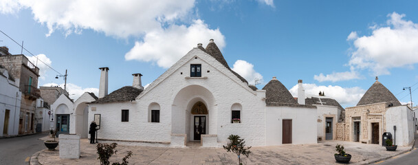 Famous trullo Sovrano in Alberobello, Italy