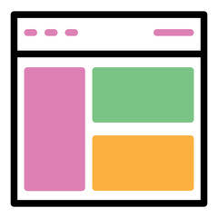 layout icon