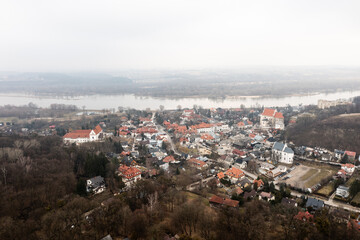 Kazimierz Dolny na zdjęciach lotniczych