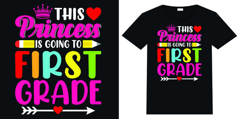 Happy First Day T-shirt Design