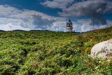 Fototapeta na wymiar Estaca de Bares Lighthouse, Mañón, La Coruña, Galicia, Spain.
