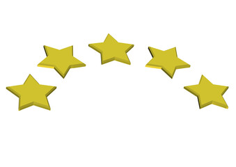 Fototapeta premium Gold Stars.