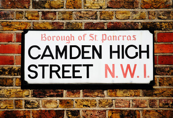 London Street Sign, Camden - 514306884