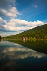 Bolu Golcuk Nature Park. Travel to Turkey background photo