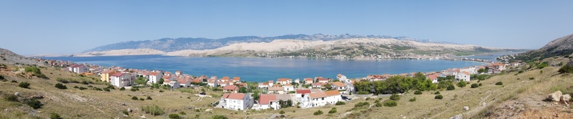 Fototapeta na wymiar Île de Pag, Croatie 
