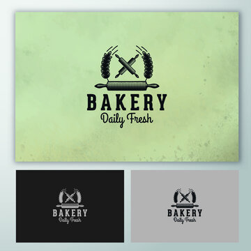 Kitchen, food logo vector design
