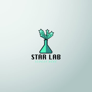 Star Lab logo vector design