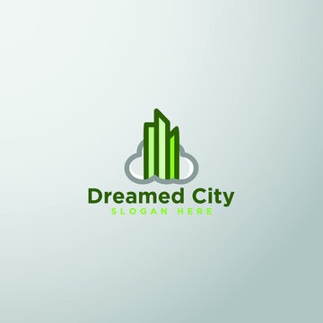 City, build logo vector design