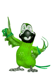 parrot cartoon pick me