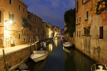 Venezia paesaggio notte