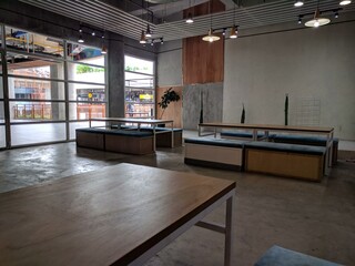 Industrial design office working space